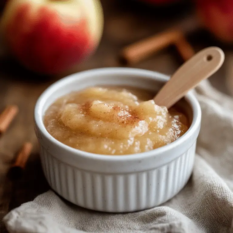 🍎 Homemade Applesauce (No Sugar Added)