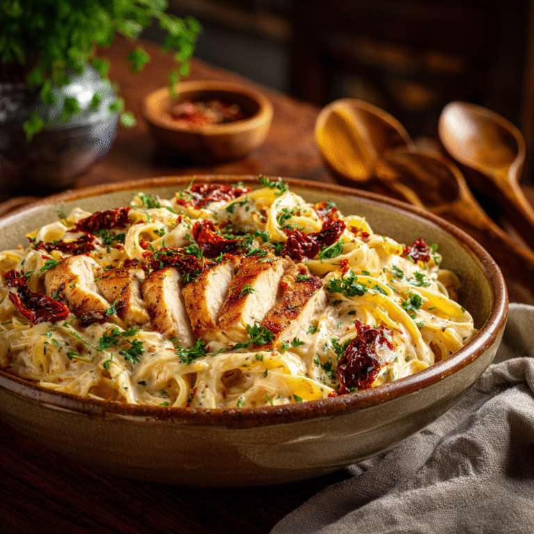 Marry Me Chicken Pasta