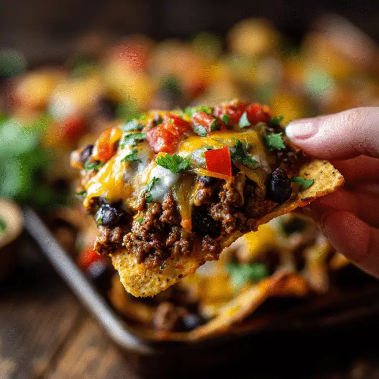Loaded Sheet Pan Nachos