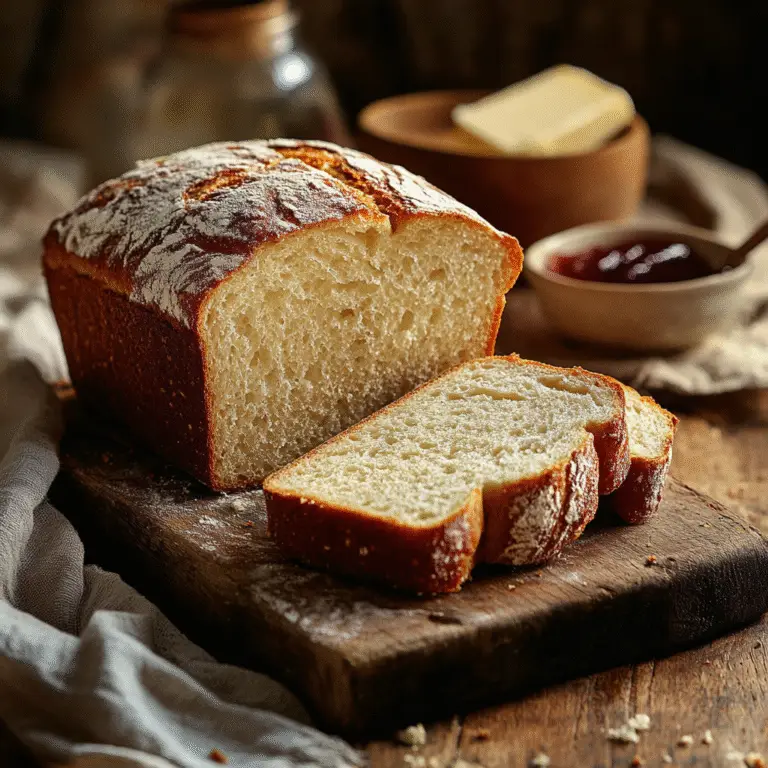 🍞 No-Knead Yogurt Bread