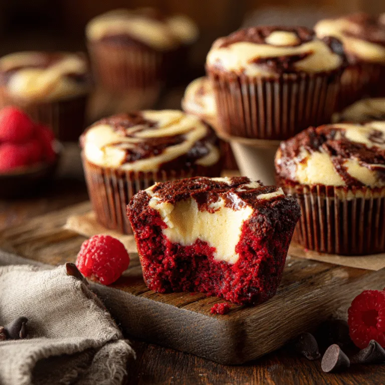 Red Velvet Bottom Cheesecake Mini Brownies