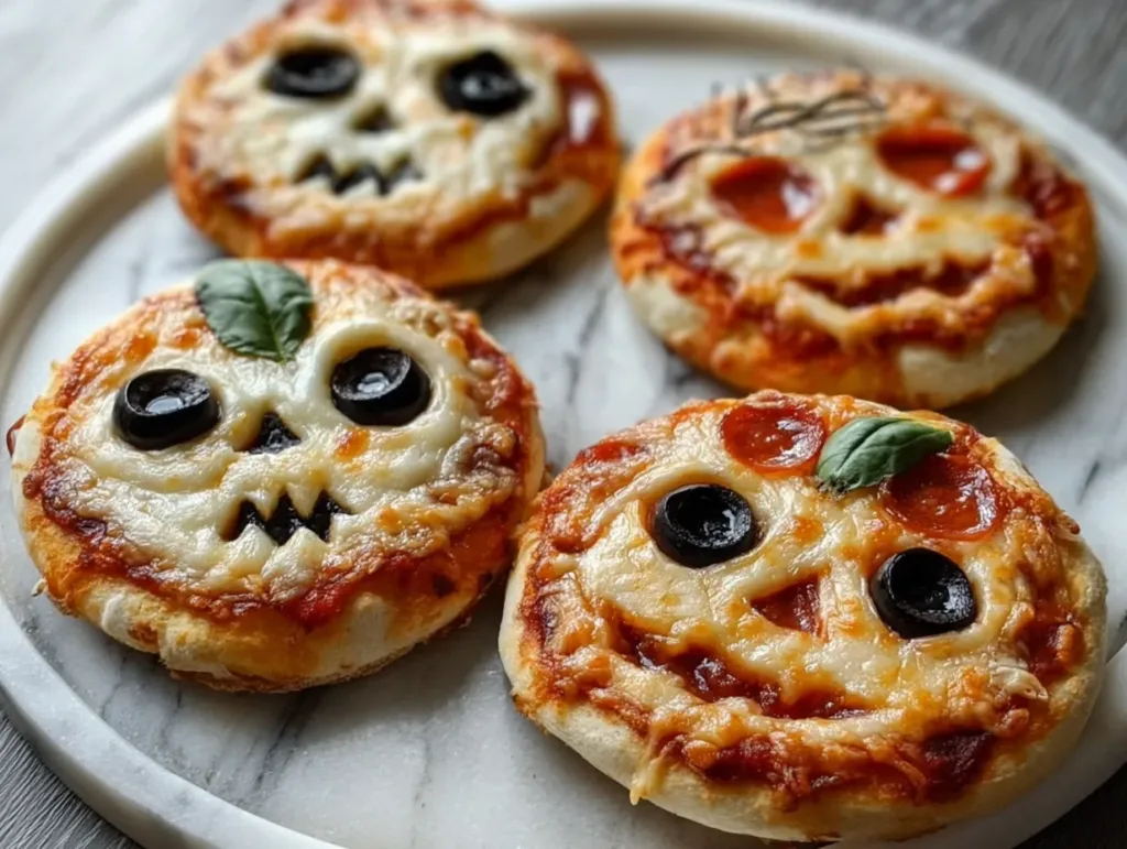 Halloween themed finger foods
