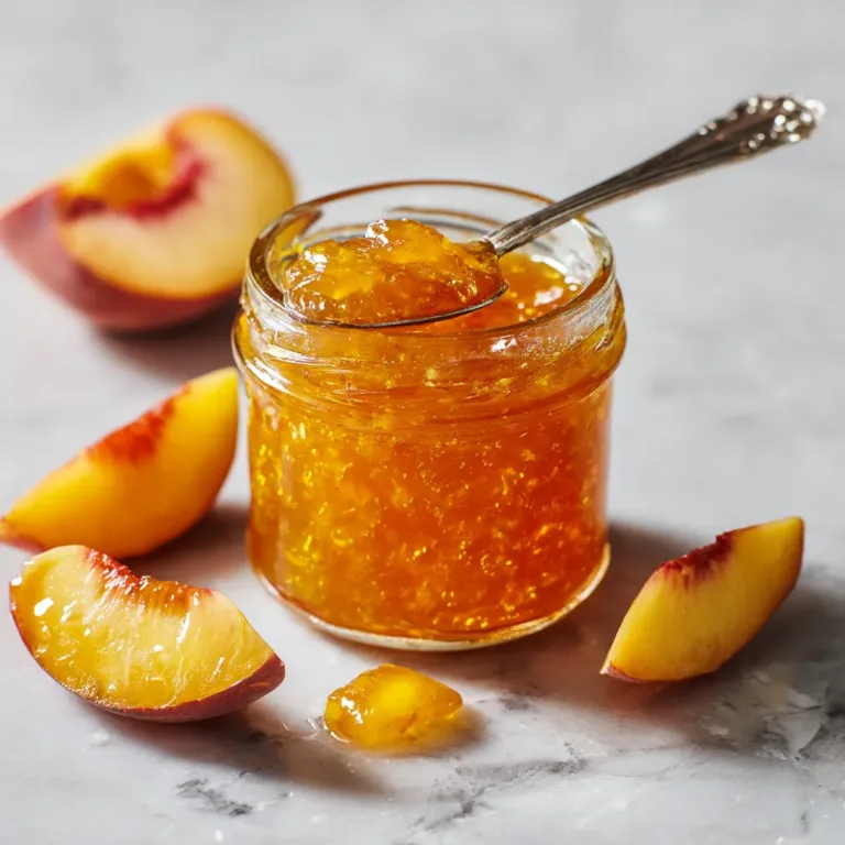 Bourbon Peach Jam – A Sweet Southern Classic with a Boozy Twist