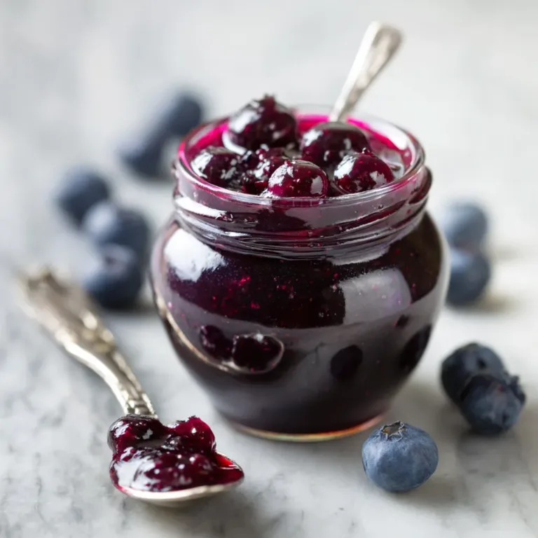 French Blueberry Jam with Vanilla & Balsamic