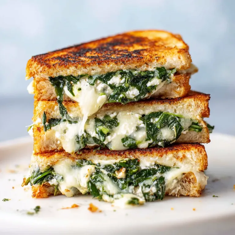 The Ultimate Spinach and Feta Grilled Cheese: A Gourmet Twist on a Classic Comfort Food