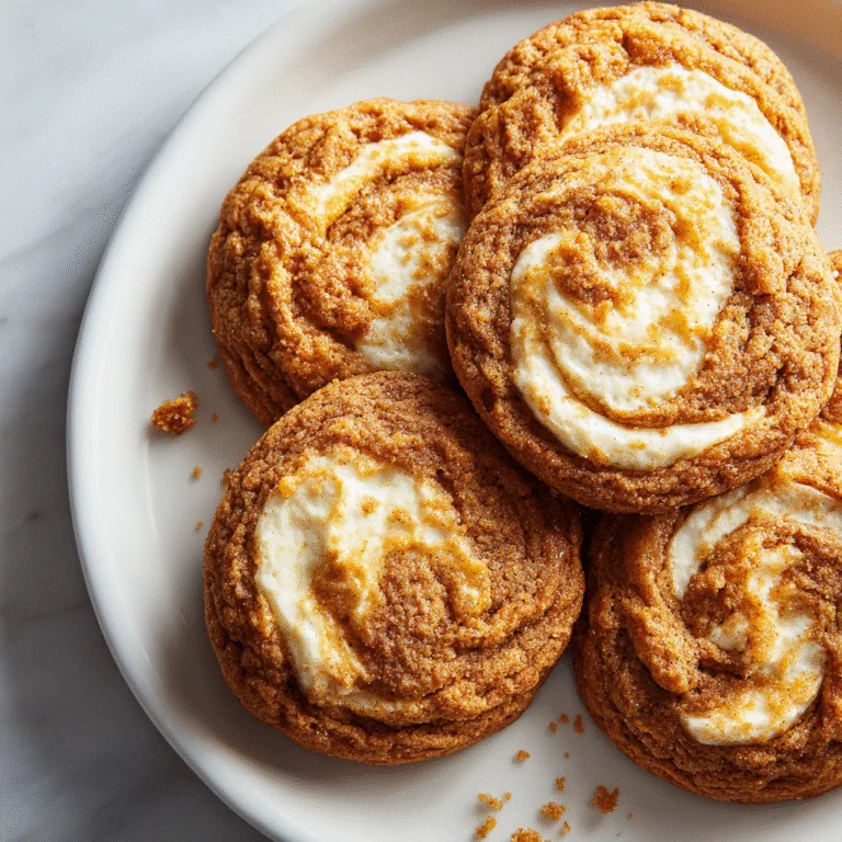 Pumpkin Cheesecake Cookies – A Creamy Fall Treat