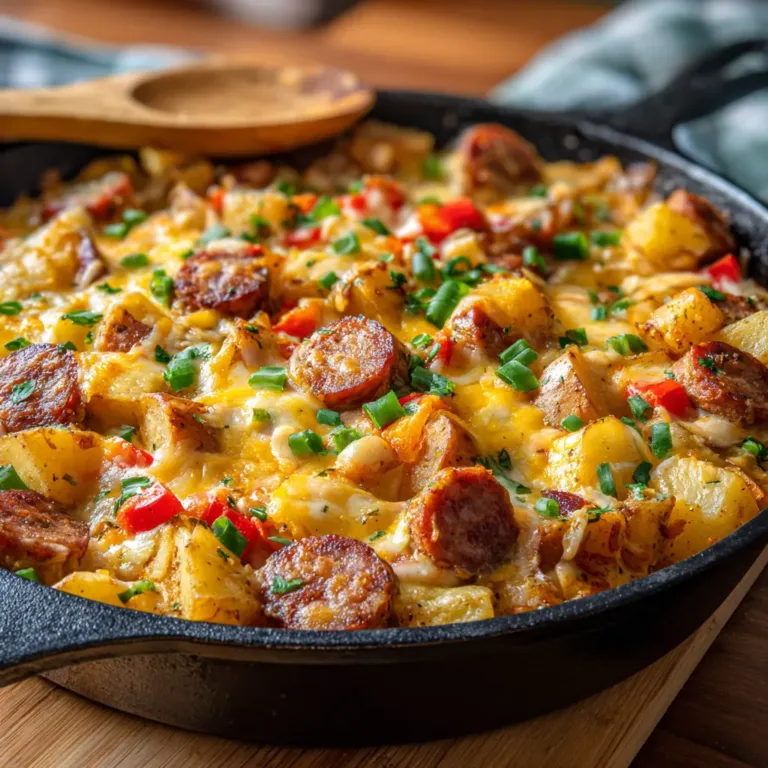 Cheesy Ranch Potatoes and Smoked Sausage: One-Pan Comfort Food Heaven
