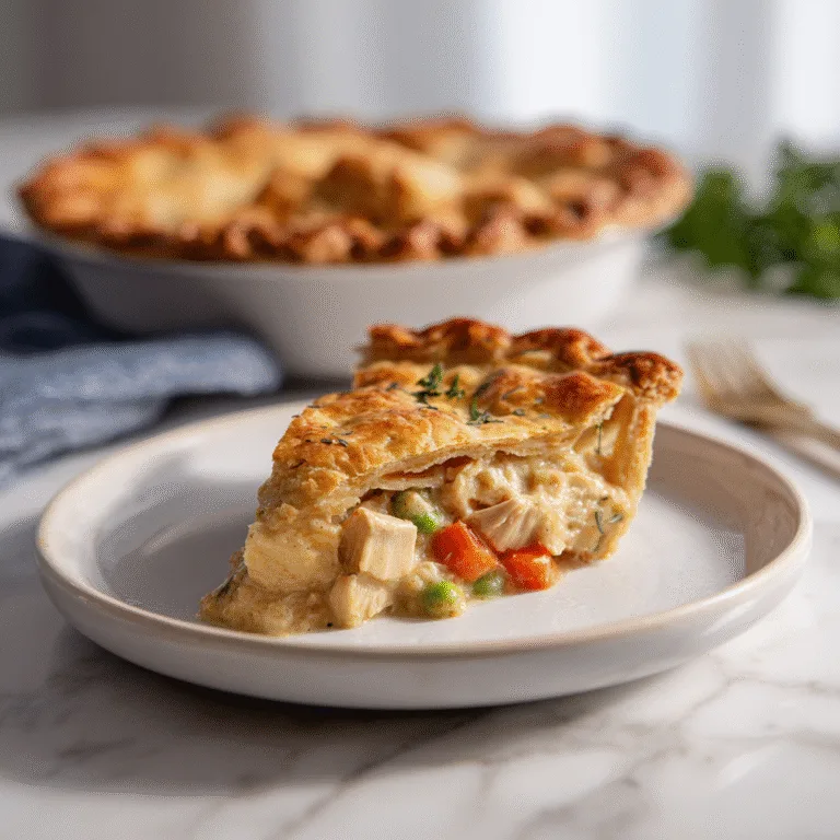 Homemade Chicken Pot Pie: A Comforting Classic
