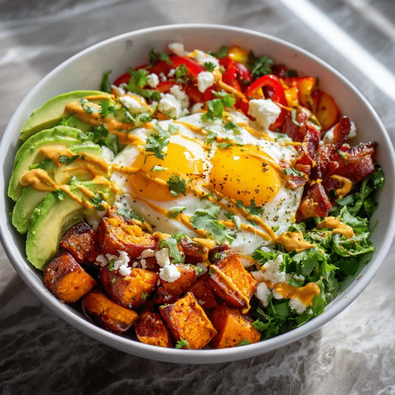Tasty Sweet Potato Breakfast Bowl: Nutritious, Hearty, and Delicious