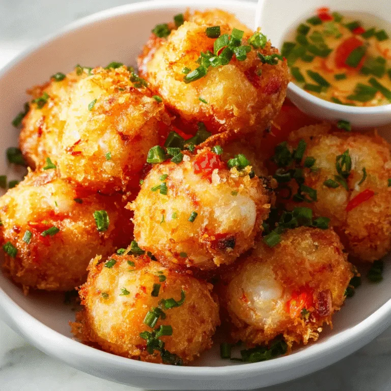 Crispy Shrimp Balls Recipe: Crunchy, Juicy, and Perfect for Parties