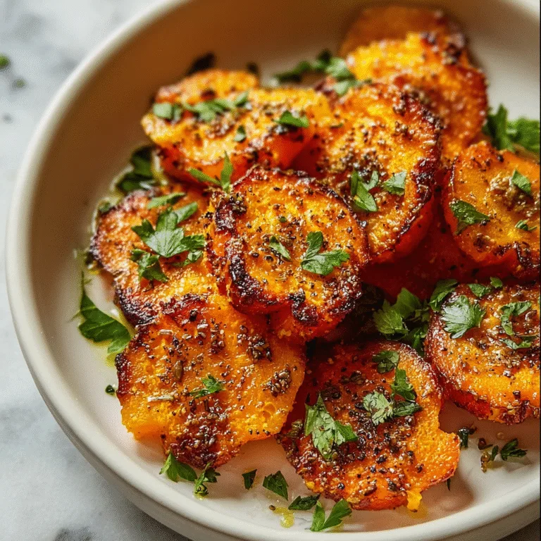 Healthy Crispy Smashed Carrots: A Flavor-Packed Veggie Side Dish