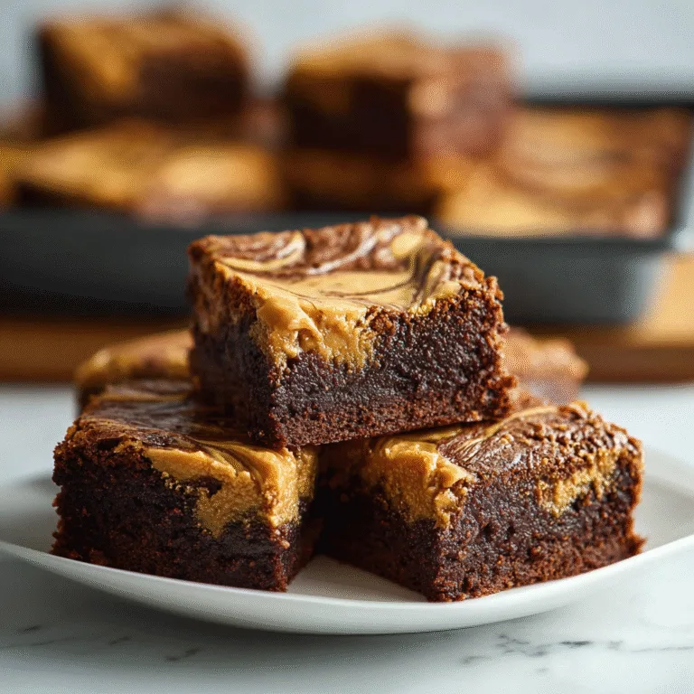 Coffee Caramel Swirl Brownies: A Decadent Dessert You’ll Fall in Love With