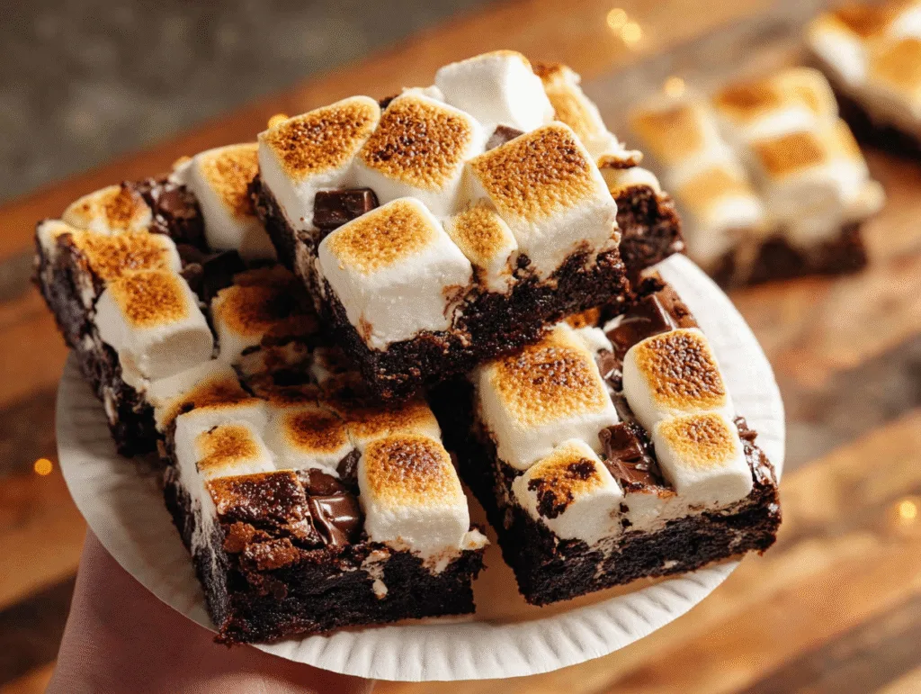 S'mores Brownies