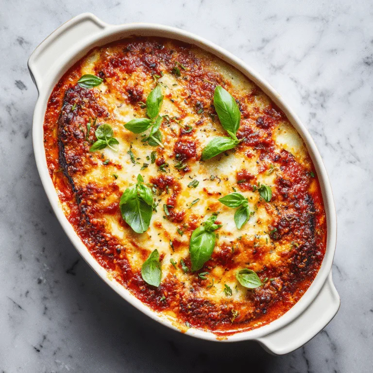 Baked Eggplant Parmesan – classic comfort food