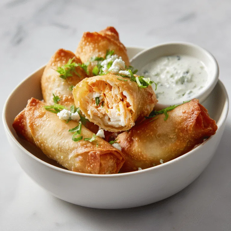 Buffalo Chicken Egg Rolls: The Ultimate Game Day Fusion Appetizer