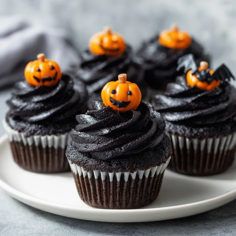 Hauntingly Delicious Halloween Black Velvet Cupcakes: The Ultimate Spooky Indulgence