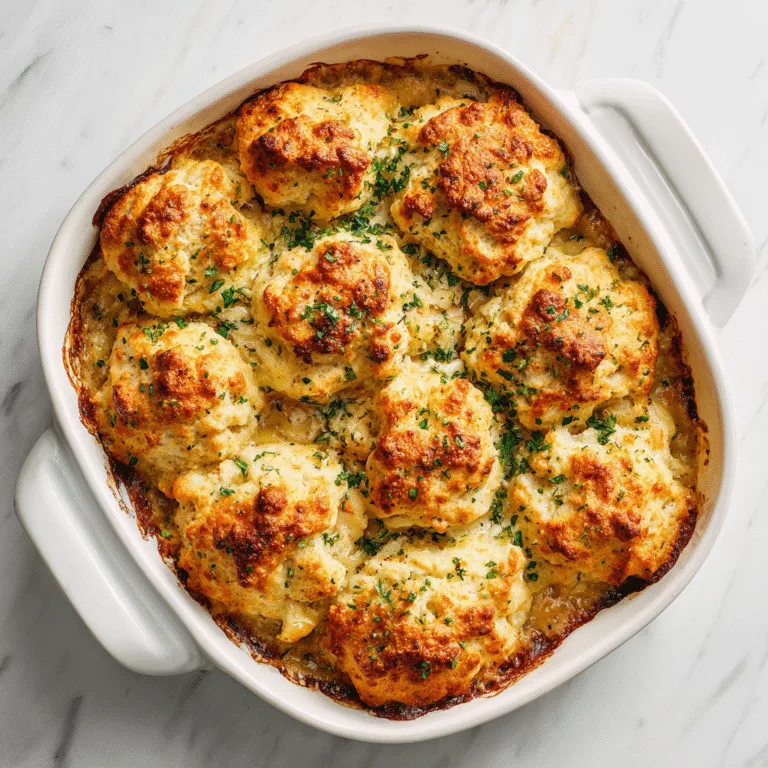 Easy Cheddar Bay Chicken Cobbler – Perfect Family Dinner