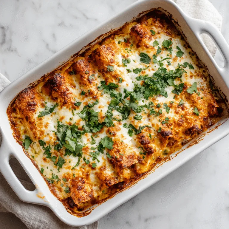 Cream Cheese Enchiladas Recipe – Cheesy Comfort Food