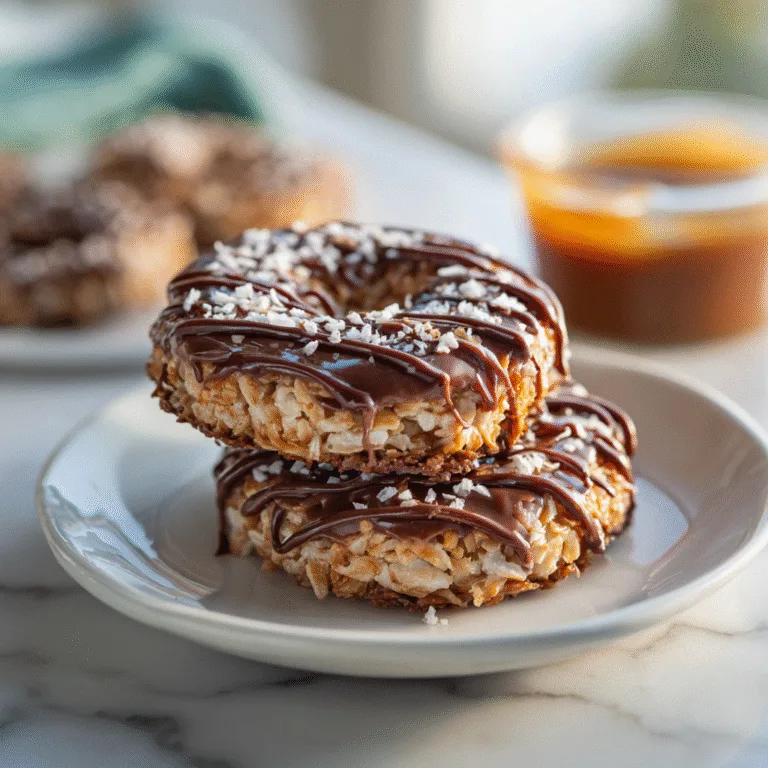 Homemade Samoas (Copycat Girl Scout Cookies) Recipe