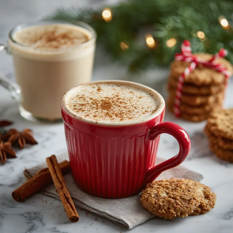 Homemade Christmas Chai Latte