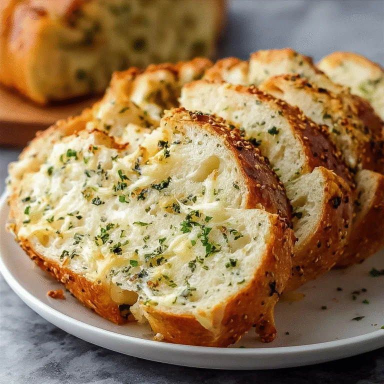 Italian Herb and Cheese Bread: A Golden, Cheesy Loaf Bursting with Flavor