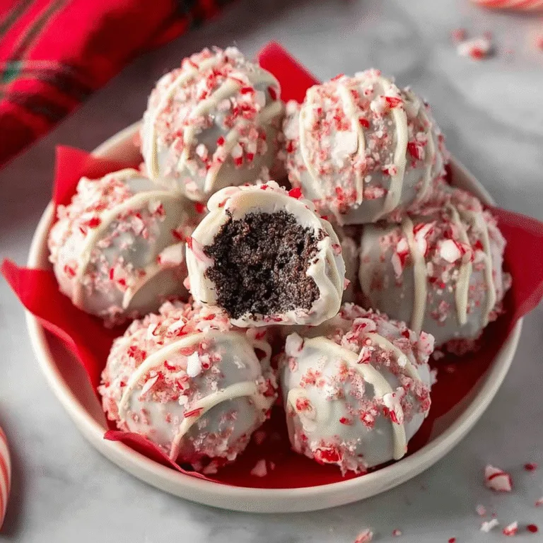 Peppermint Oreo Balls Recipe – Festive No-Bake Holiday Treats