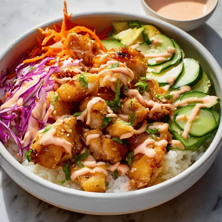Bang Bang Chicken Bowl
