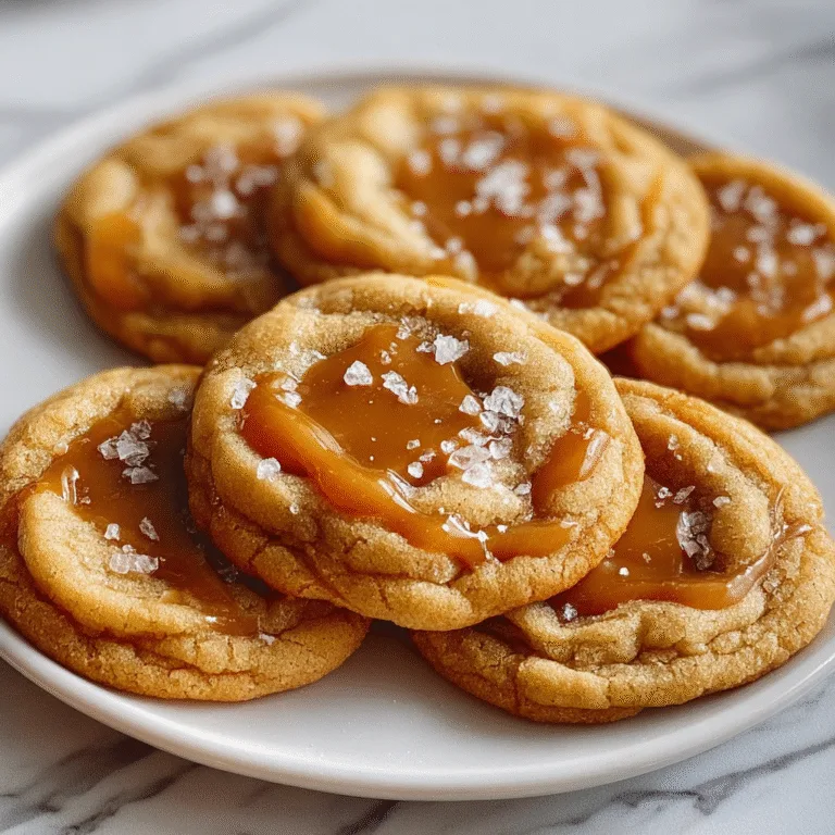 Easy Salted Caramel Cookies – Chewy, Gooey, and Irresistible