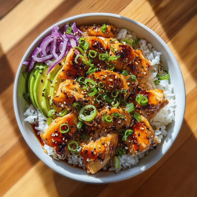 Spicy Maple Chicken & Coconut Rice: A Perfect Fusion of Sweet Heat and Tropical Comfort