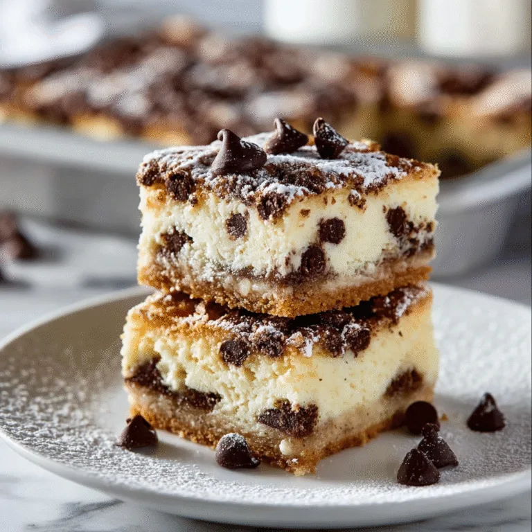 Cannoli Cheesecake Bars Recipe – An Italian-Inspired Dessert Dream
