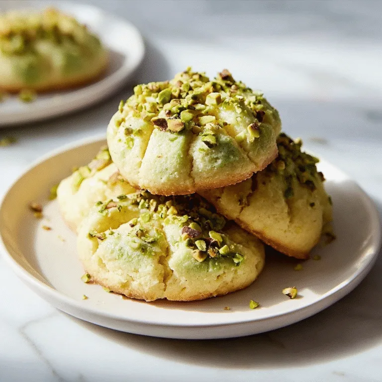 Pistachio Ricotta Cookies – Soft, Nutty & Irresistible