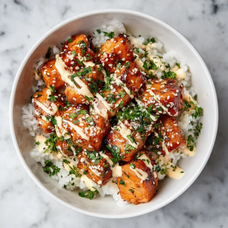 Honey Glazed Salmon Rice Bowls – A Sweet and Savory Weeknight Favorite