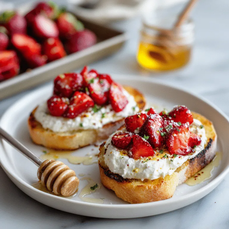 Whipped Feta with Roasted Strawberries: The Ultimate Sweet and Savory Summer Dip