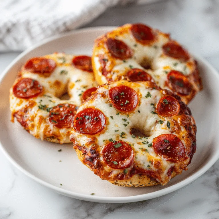 Homemade Air Fryer Pizza Bagels — The Perfect Quick Snack for All Ages