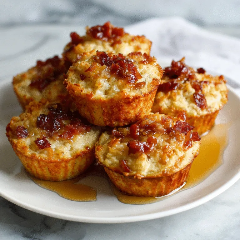 🥞 Maple Bacon Pancake Muffins – The Ultimate Sweet & Savory Breakfast Bite