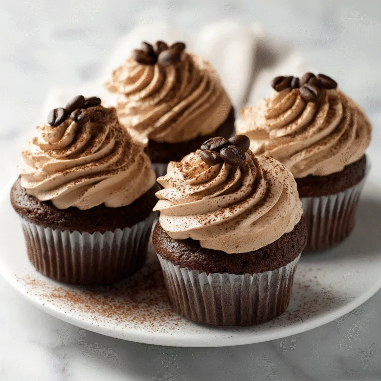 Chocolate Coffee Cream Cupcakes: The Ultimate Indulgence for Coffee Lovers
