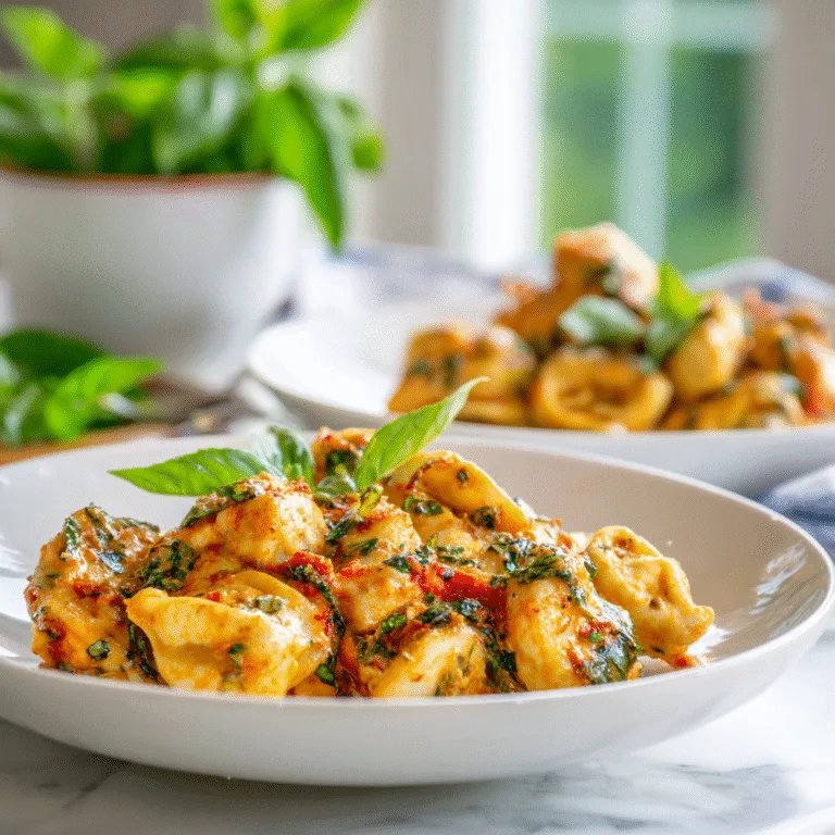 Italian Parmesan Chicken Tortellini – A Creamy One-Pot Italian Dream