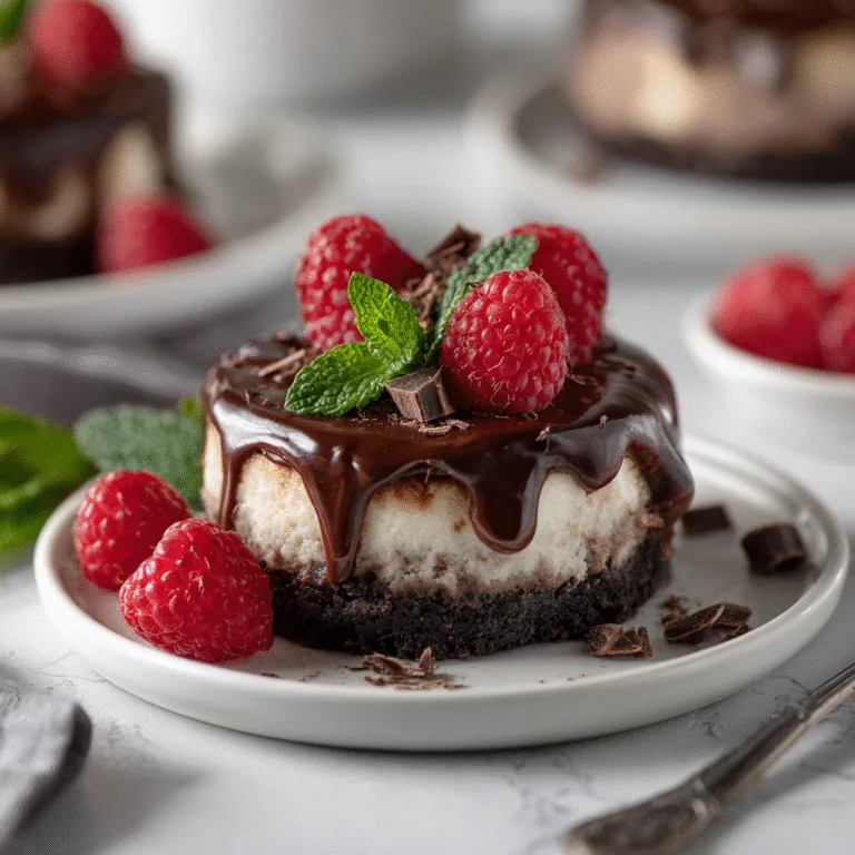 Dark Chocolate Raspberry Cheesecake Made Easy — The Ultimate Indulgence for Chocolate Lovers