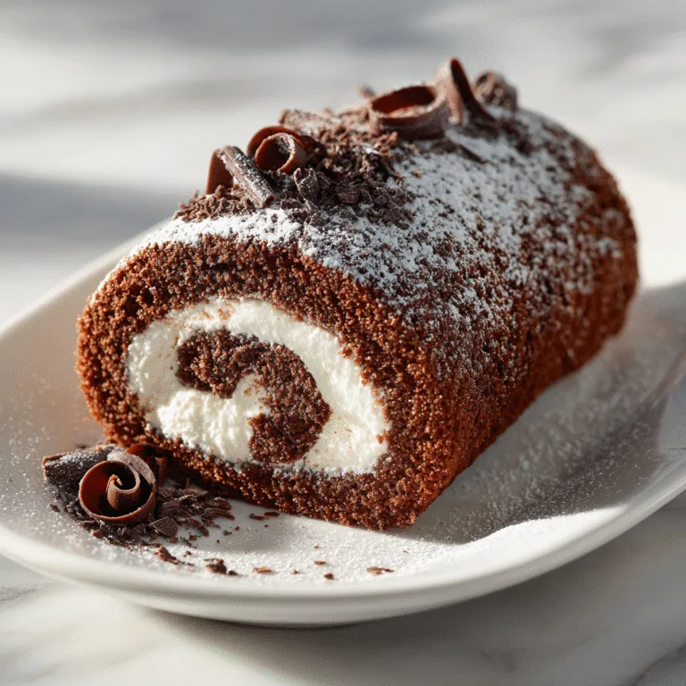 Chocolate Cake Roll – The Perfect Chocolatey Dessert for Every Occasion