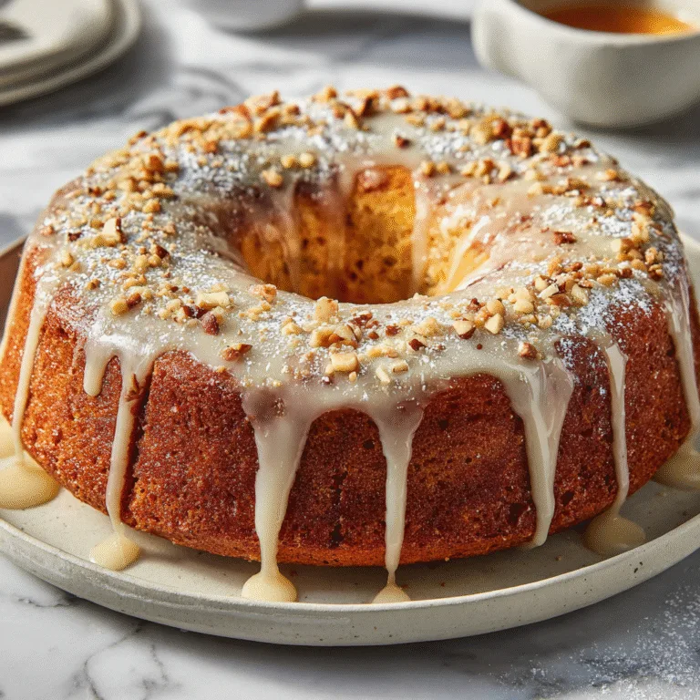 Irish Whiskey Cake – A Boozy, Moist Delight
