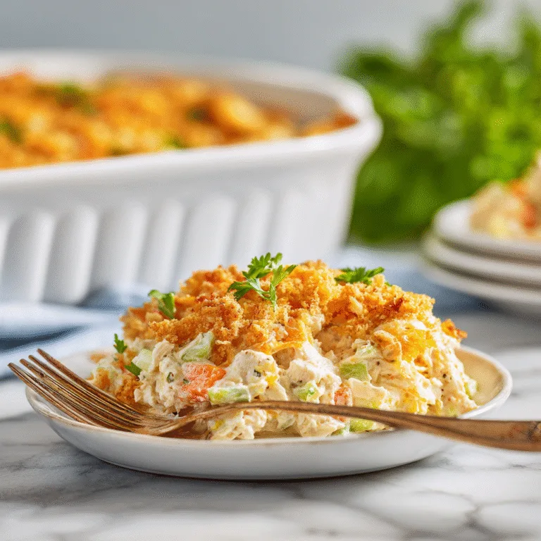 Hot Chicken Salad – The Ultimate Southern Comfort Bake