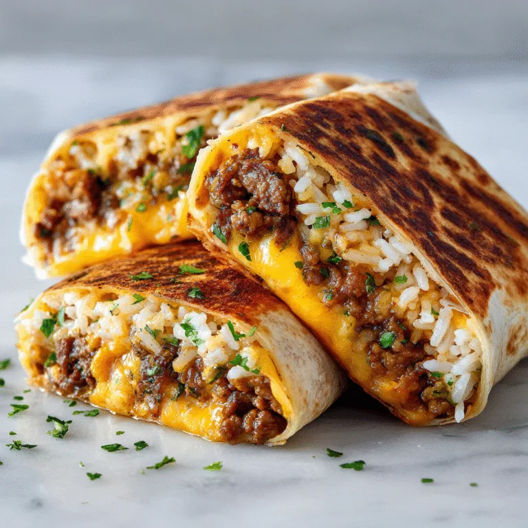 🧀 Homemade Grilled Cheese Burrito – The Ultimate Comfort Food Mash-Up