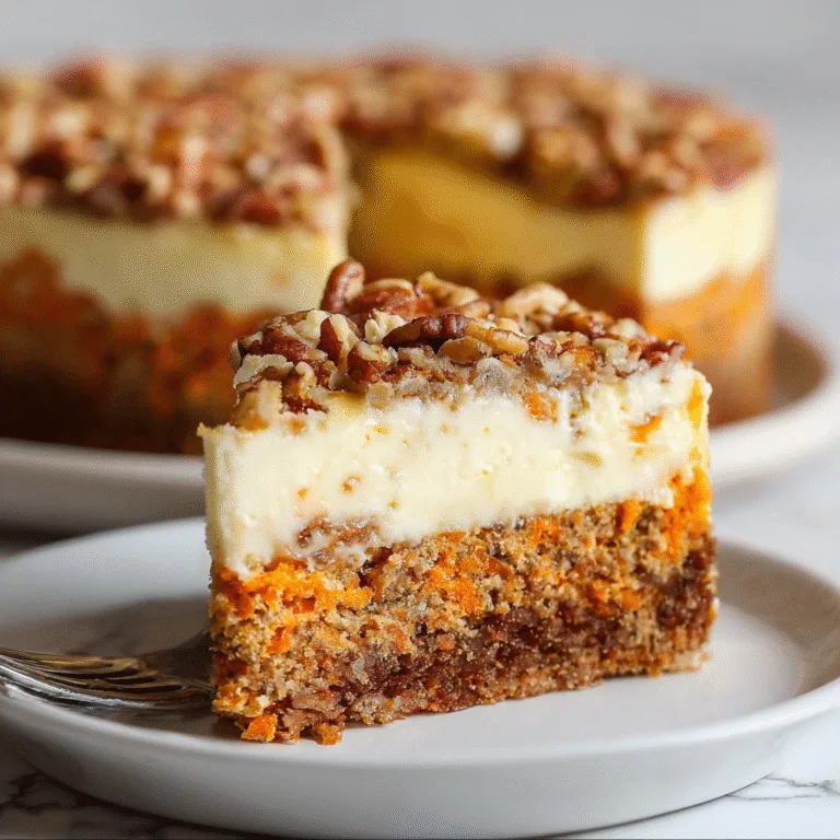 Carrot Cake Cheesecake Recipe: The Ultimate Dessert Mash-Up