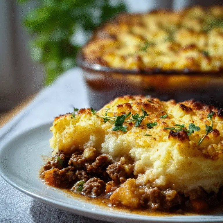 Spiced-Up Shepherd’s Pie with Curried Cauliflower: A Flavorful Twist on a Classic