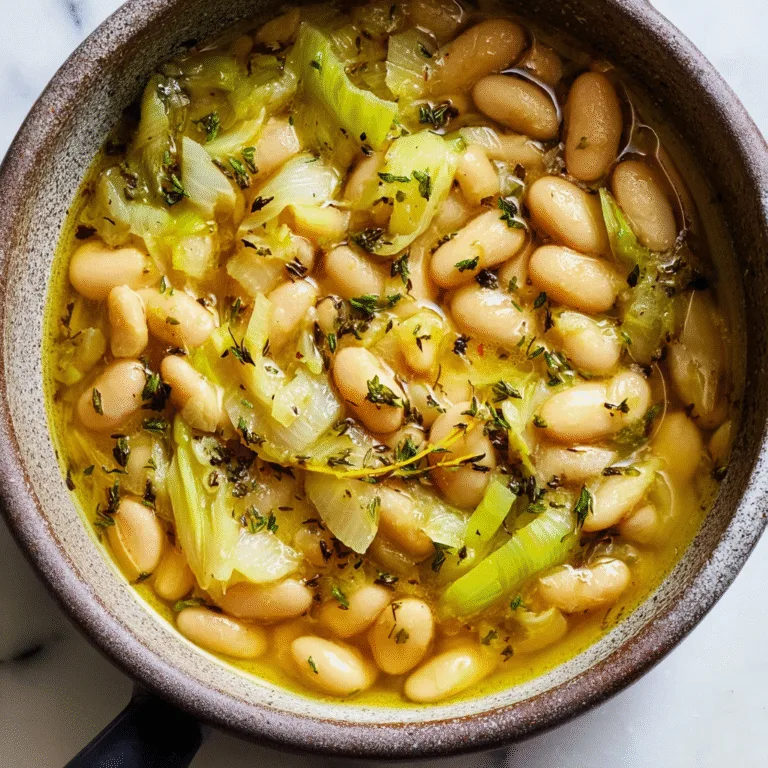 Flavorful Butter Beans with Leeks – A Cozy, Creamy, and Comforting Dish