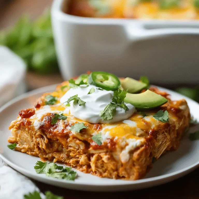 Chicken Taco Casserole: A Cheesy, Flavor-Packed Weeknight Favorite