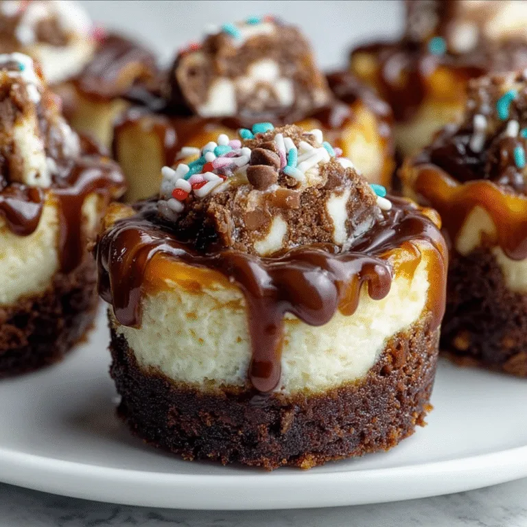 Loaded Brownie Cheesecake Cups – The Ultimate Decadent Dessert