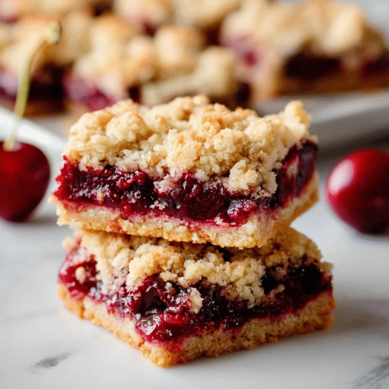 Cherry Crumb Bars: A Sweet Slice of Summer You Can Bake Anytime