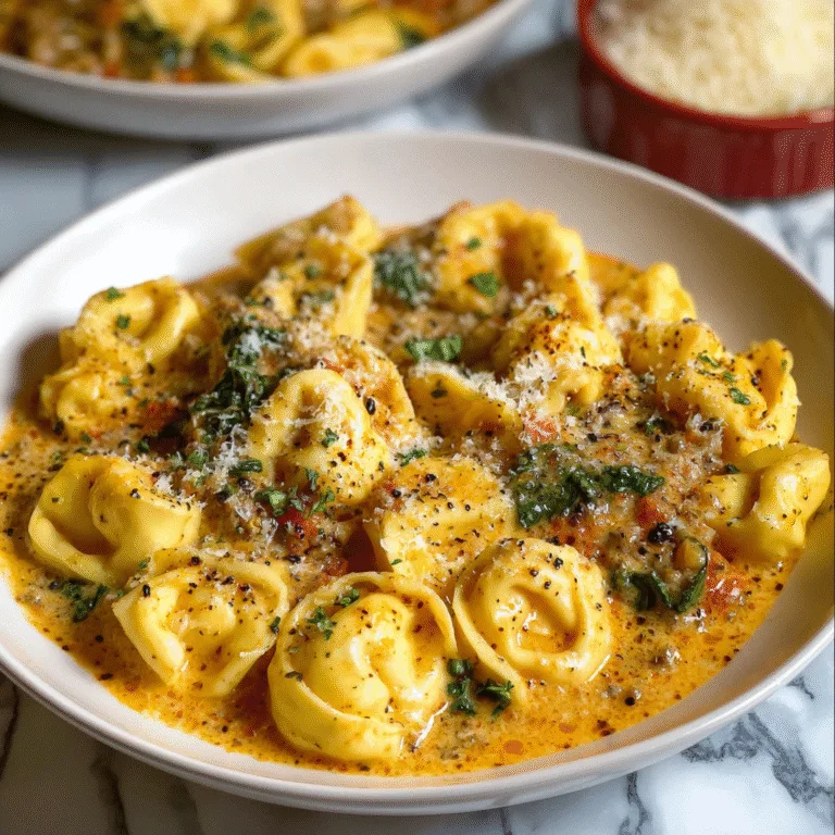 Crockpot Creamy Tortellini – A Cozy, Effortless Weeknight Comfort Dish
