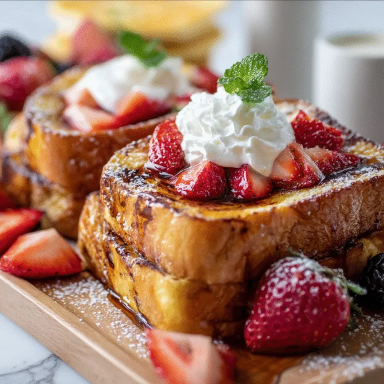 French Toast Board Brunch: The Ultimate Weekend Breakfast Spread